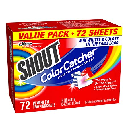Cleaning supplies, Shout "ColorCatcher Dye Trapping Sheet" 