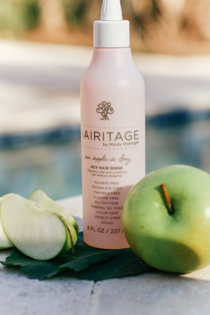 Hairitage By Mindy Mcknight, Apple Cider Vinegar Hair Rinse Hair product, An Apple a day, 8 fl oz