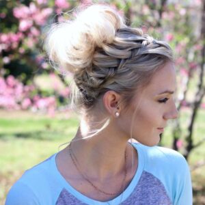 Waterfall Bun | Updo