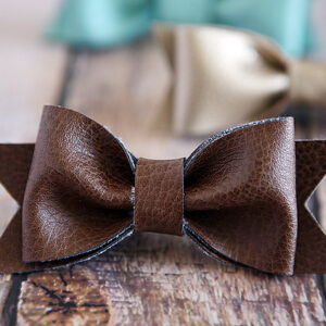 DIY Hair Bow | Leather | Fashion