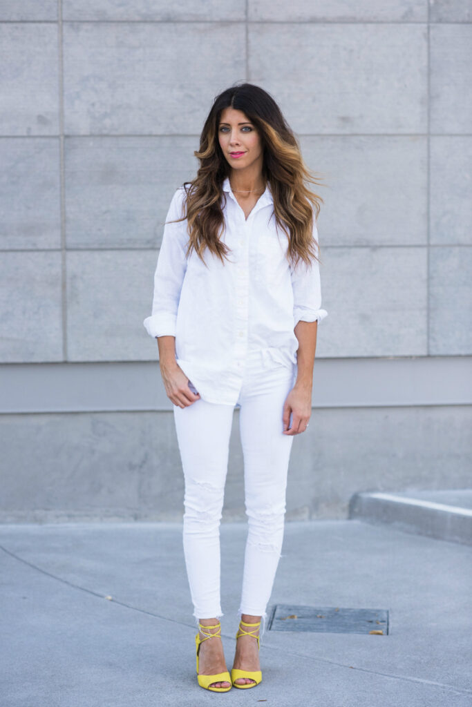 All White | Dressy Casual | CGH Lifestyle