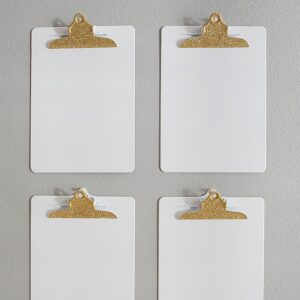 Clipboard Wall Display