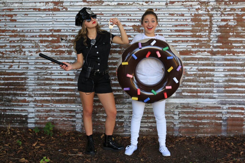 Police Man & Donut Costume | CGH | Brooklyn & Bailey