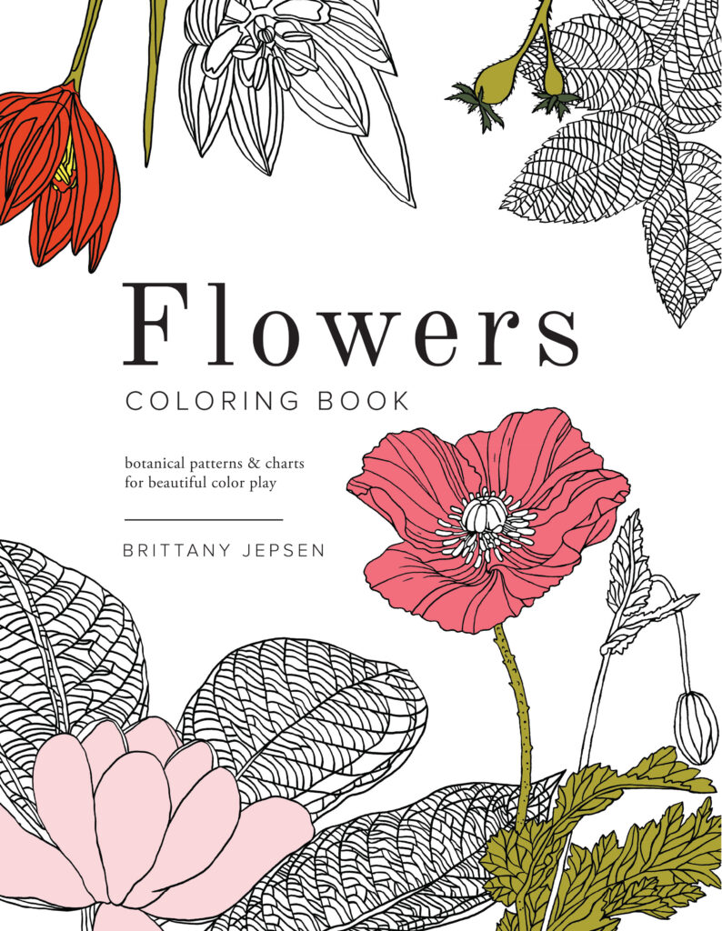 Flower Coloring Book | CGH lifestyle