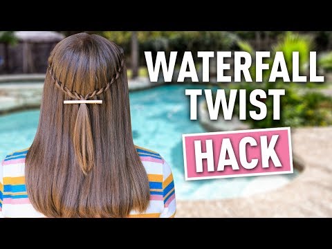Waterfall Twist HACK | Easy DIY Hairstyles
