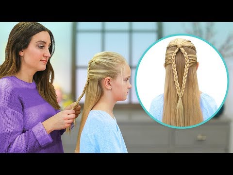 How to Create a Mermaid Loop Braid | Easy Braided Hairstyles