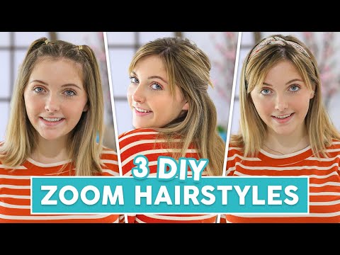 Rylan's 3 Easy DIY ZOOM Hairstyles | Cute Girls Hairstyles