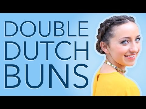 Bailey's Double Dutch Buns Hair Tutorial | Hairstyles for Short Hair