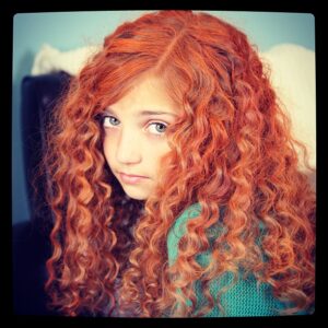 Merida Curls {No-Heat} from Brave