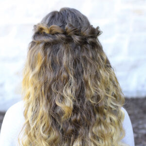 Puffed Loop Braid | Boho Hairstyles