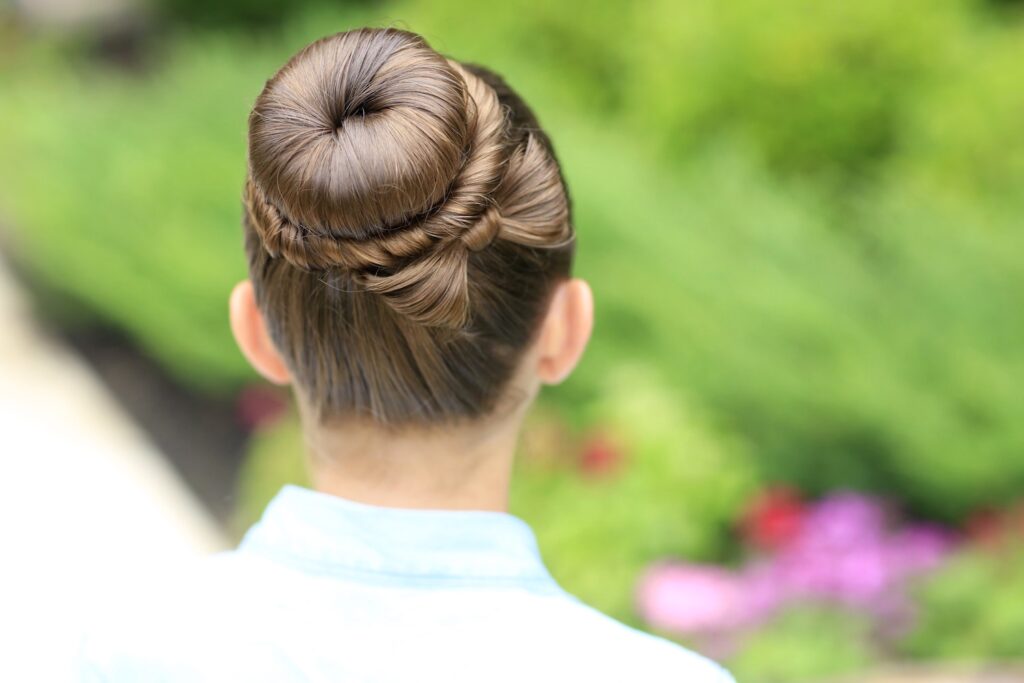 The Bow Bun | Updo Hairstyles