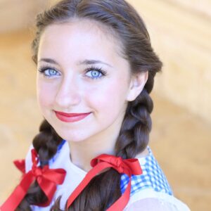 Young girl dressed up as Dorothy | The Wizard of Oz