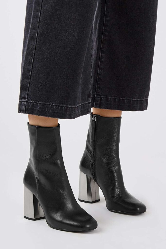 TopShop Black Ankle Boot | CGH Lifestyle